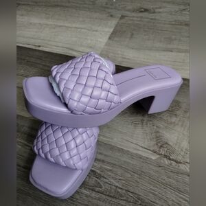 Dolce Vita Purple Heeled Sandals